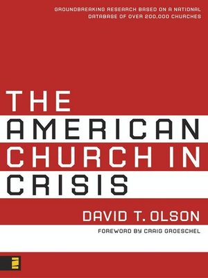 cover image of The American Church in Crisis